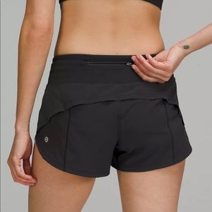 Black Lululemon Women’s Running Shorts—Size 6